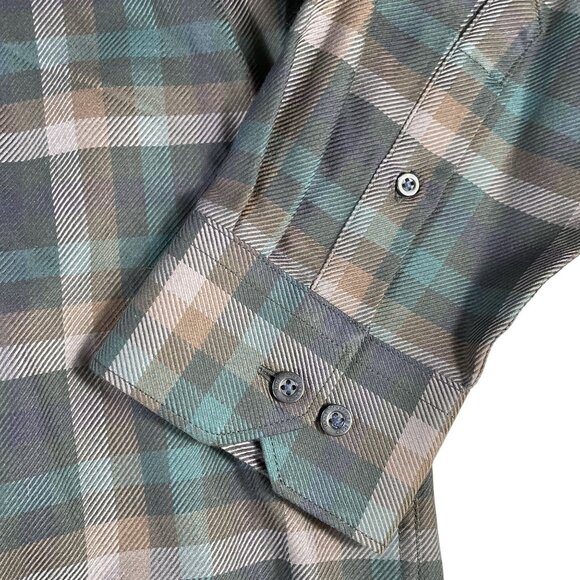 NEW Hart Schaffner Marx Plaid Button Up Shirt Men's Sz XL Long Sleeve Cotton NWT - Picture 8 of 10
